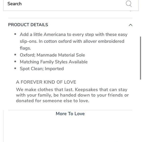 NWT Janie and Jack Unisex Embroidered Flag Slip On Sneaker - Size 6 - Picture 6 of 6